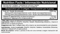 BEVERLY NUTRITION  ULTRA OMEGA 3 35/25 100 perlas